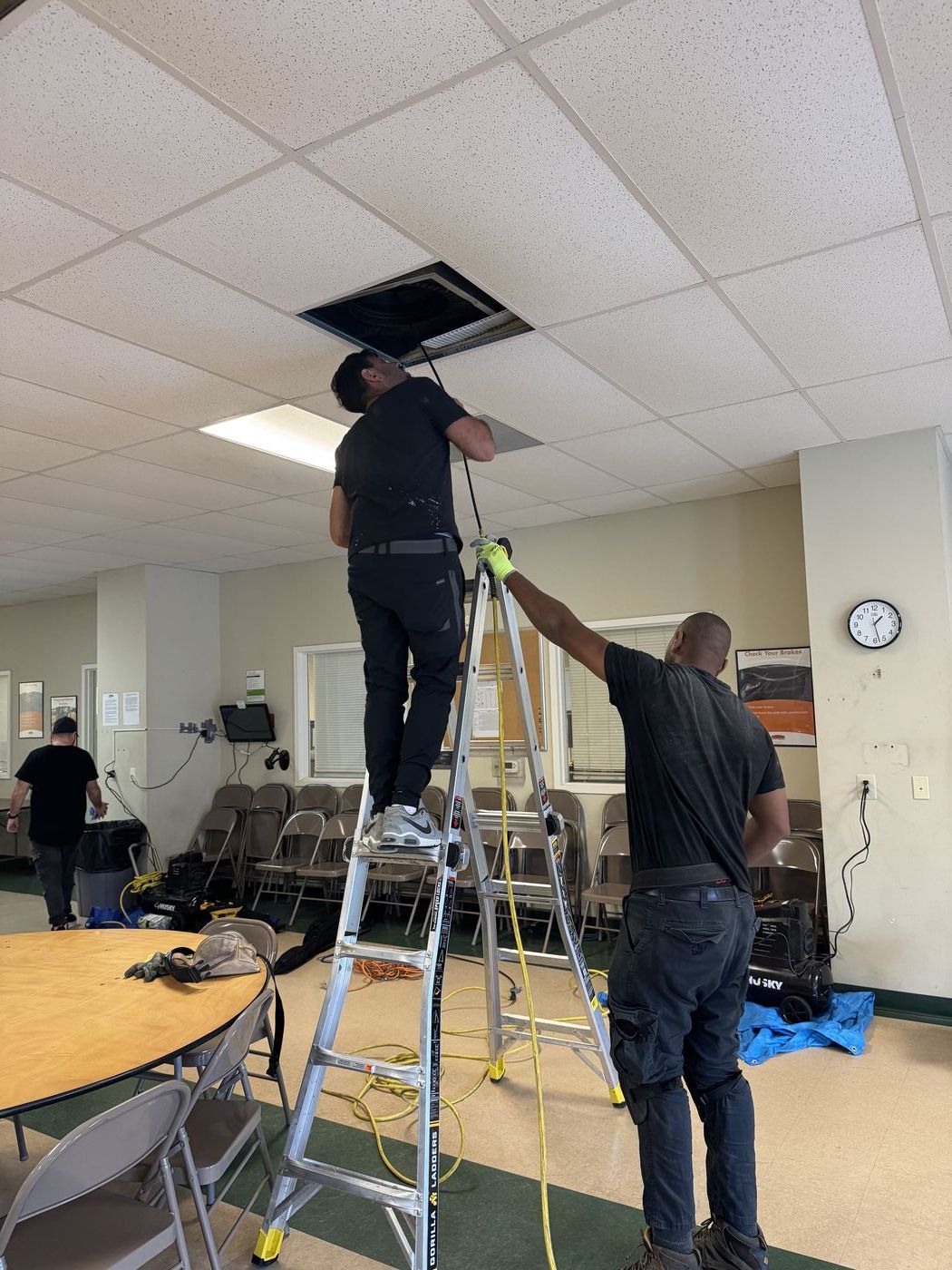 Commercial vent cleaning — offices, schools & facilities